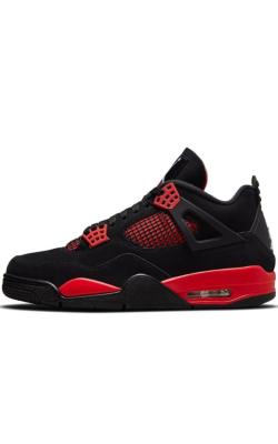  Air Jordan 4 Retro Red Thunder (WORN) 