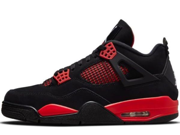  Air Jordan 4 Retro Red Thunder (WORN) 